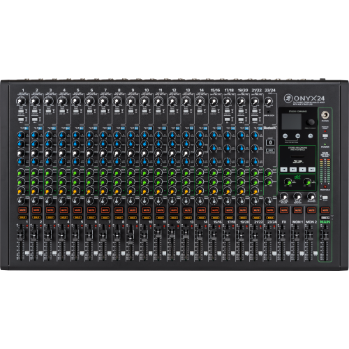 Mackie MCK-2053161-00 ONYX24 24-Channel Premium Analog Mixer with Multi-Track USB