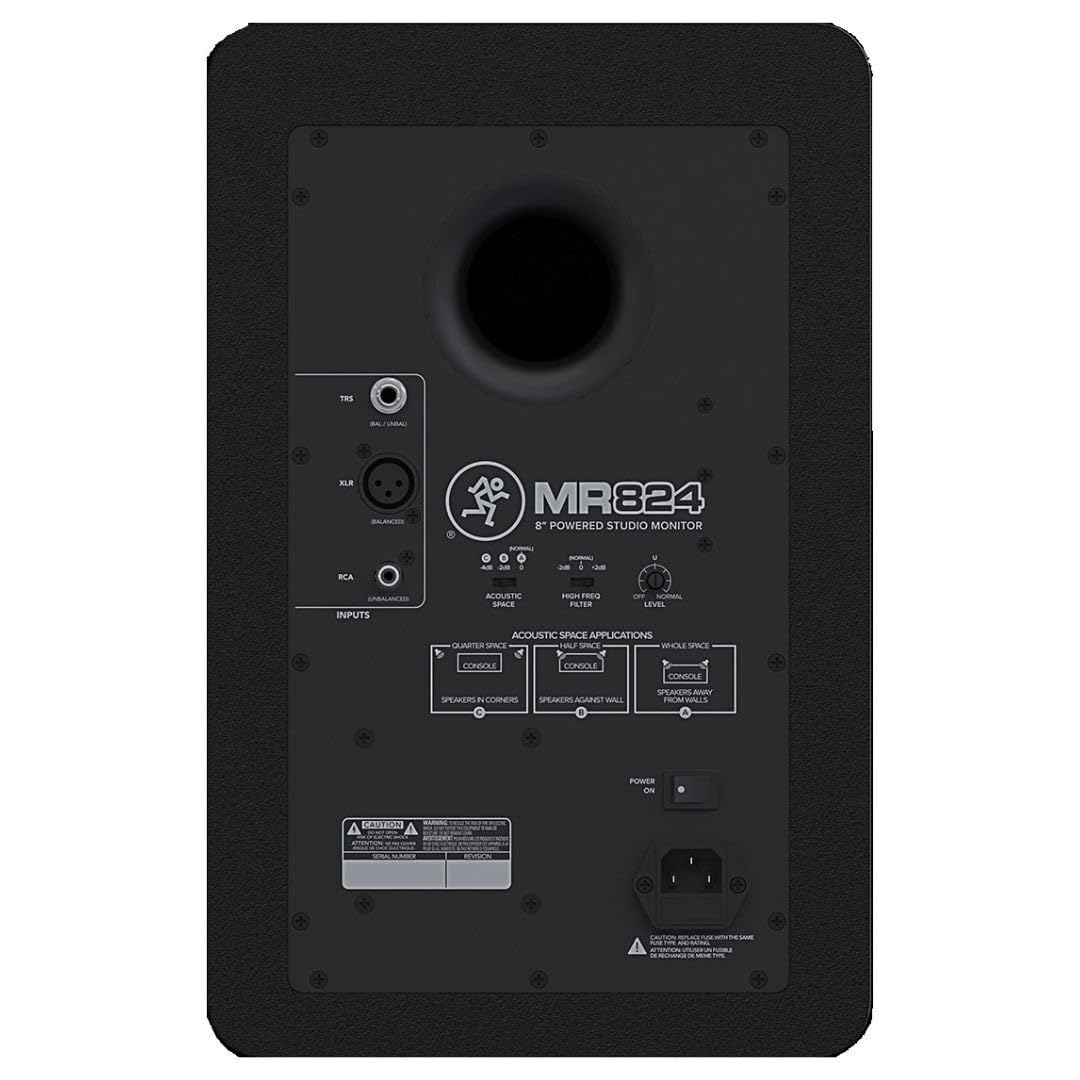Mackie MR824 8" Powered Studio Monitor