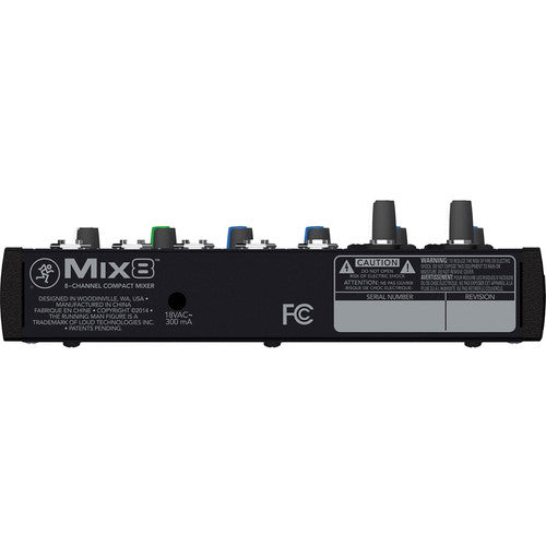 Mackie Mix8 8-channel Compact Mixer