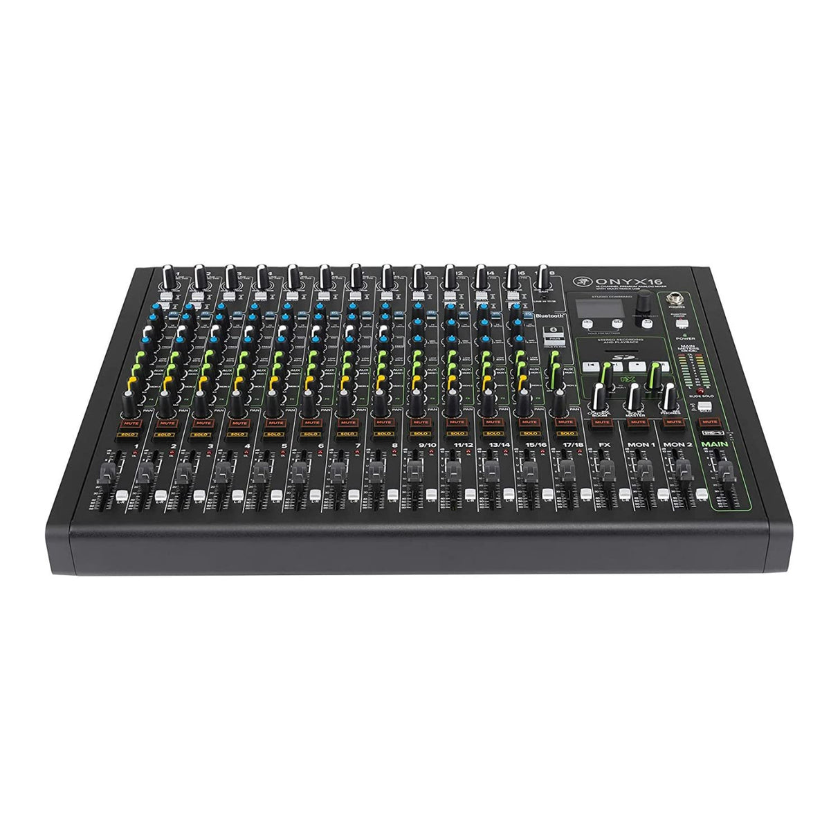 Mackie Onyx16 16-Channel Premium Analog Mixer with Multi-Track USB