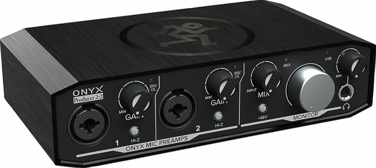 Mackie Onyx Producer 2-2 2x2 USB Audio Interface with MIDI