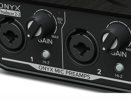 Mackie Onyx Producer 2-2 2x2 USB Audio Interface with MIDI