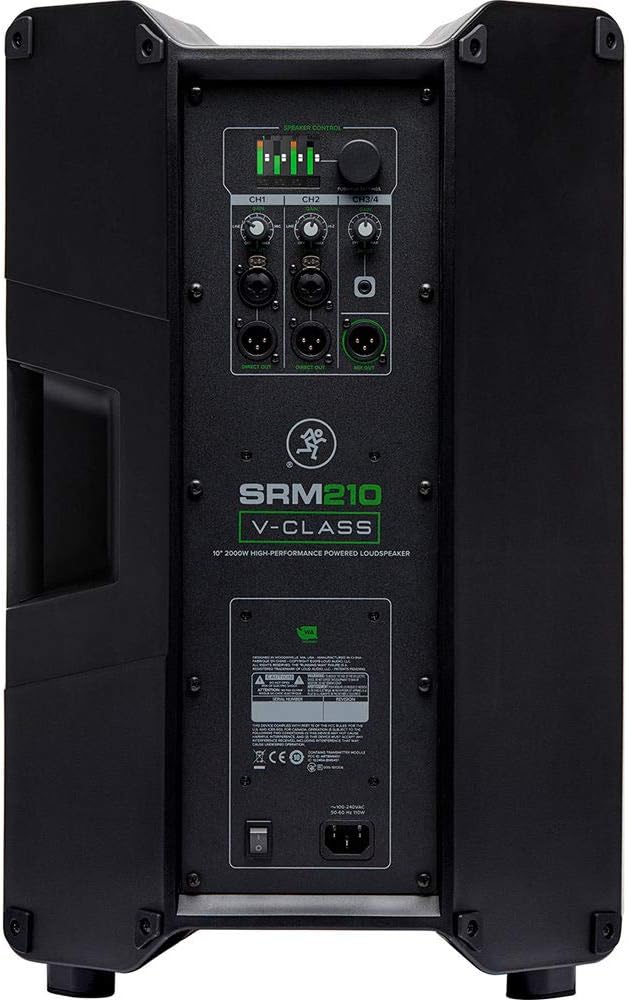 Mackie SRM210 V-Class 10" 2000W High-Performance Powered Loudspeaker