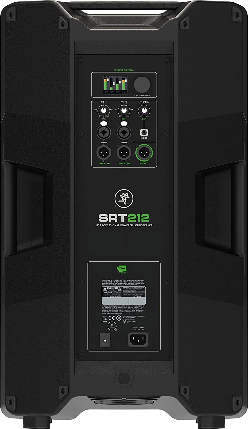Mackie SRT212 1600W 12" Professional Powered Loudspeaker