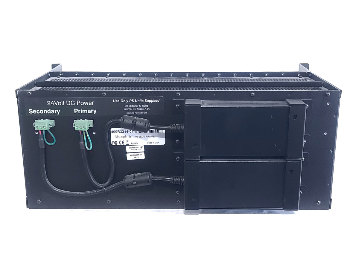 Magenta Bundle w/ (2) AMX NXD-700VI Touch Screen Panels, Magenta Mondo III, Morph-It 16 Slot Frame, (4) Multiview 500A Receivers, Magenta Multiview AK600 DP Receiver, Various Cables (On Pallet)
