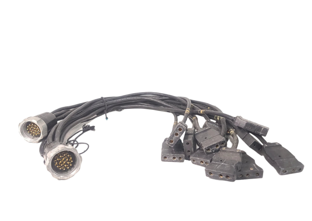 Male Socapex to Female Stage Pin 1' Fan Out Cables