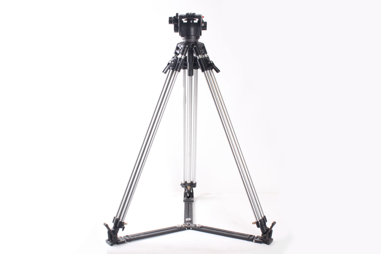 Manfrotto 028B Triman Camera Tripod w/ Geared Center Column & 501 Fluid Head