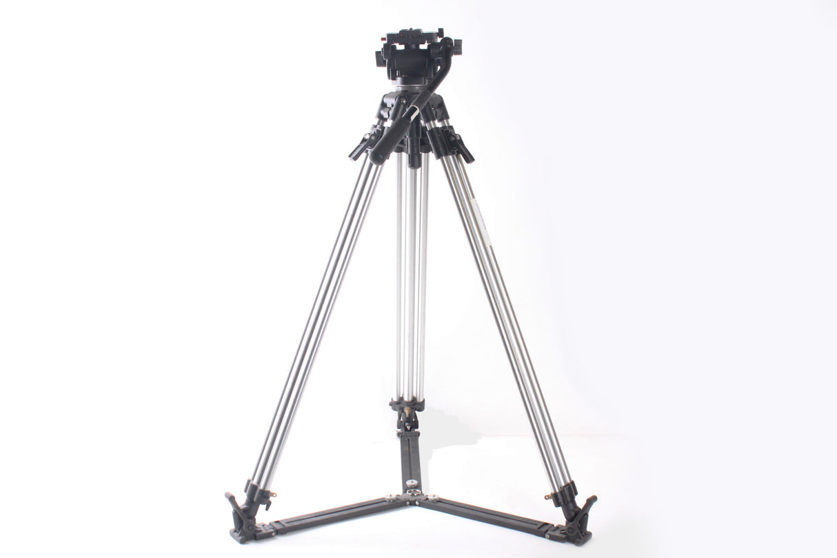 Manfrotto 028B Triman Camera Tripod w/ Geared Center Column & 501 Fluid Head
