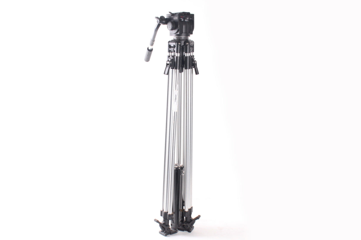 Manfrotto 028B Triman Camera Tripod w/ Geared Center Column & 501 Fluid Head