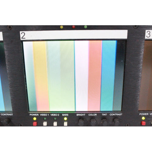 Marshall Electronics V-R563P Triple 5.6" Rackmount LCD Panels SDI
