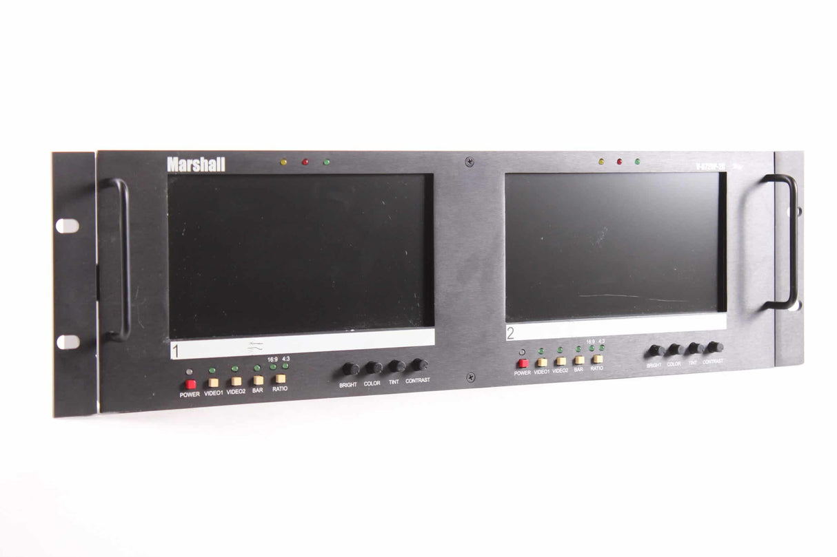 Marshall V-R72DP-2C Rack Mountable Dual 7-Inch LCD Monitors