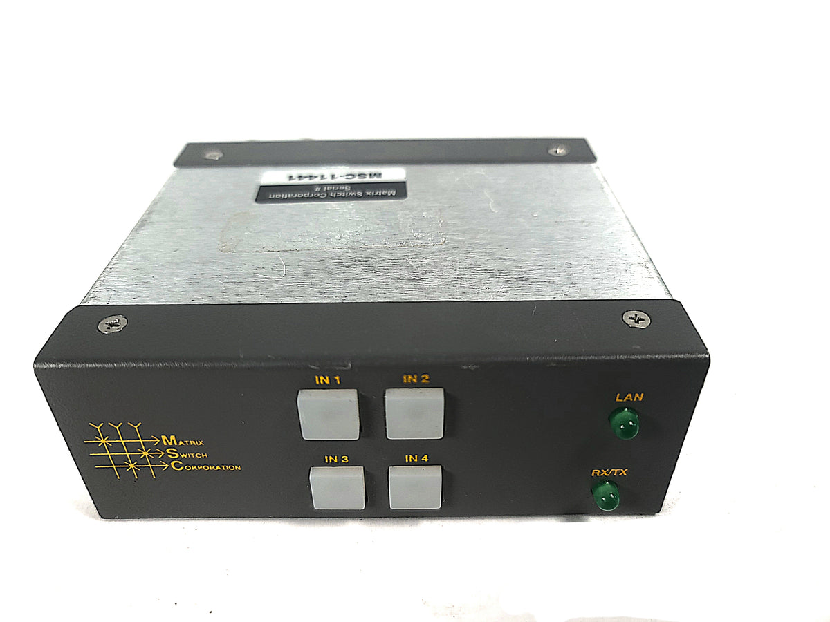 Matrix Switch MSC-HD41L 3G/HD/SD-SDI 4x1 Mini Routing Switcher