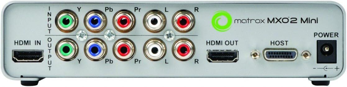 Matrox MXO2 Mini HDMI and Analog I/O Device for Laptops