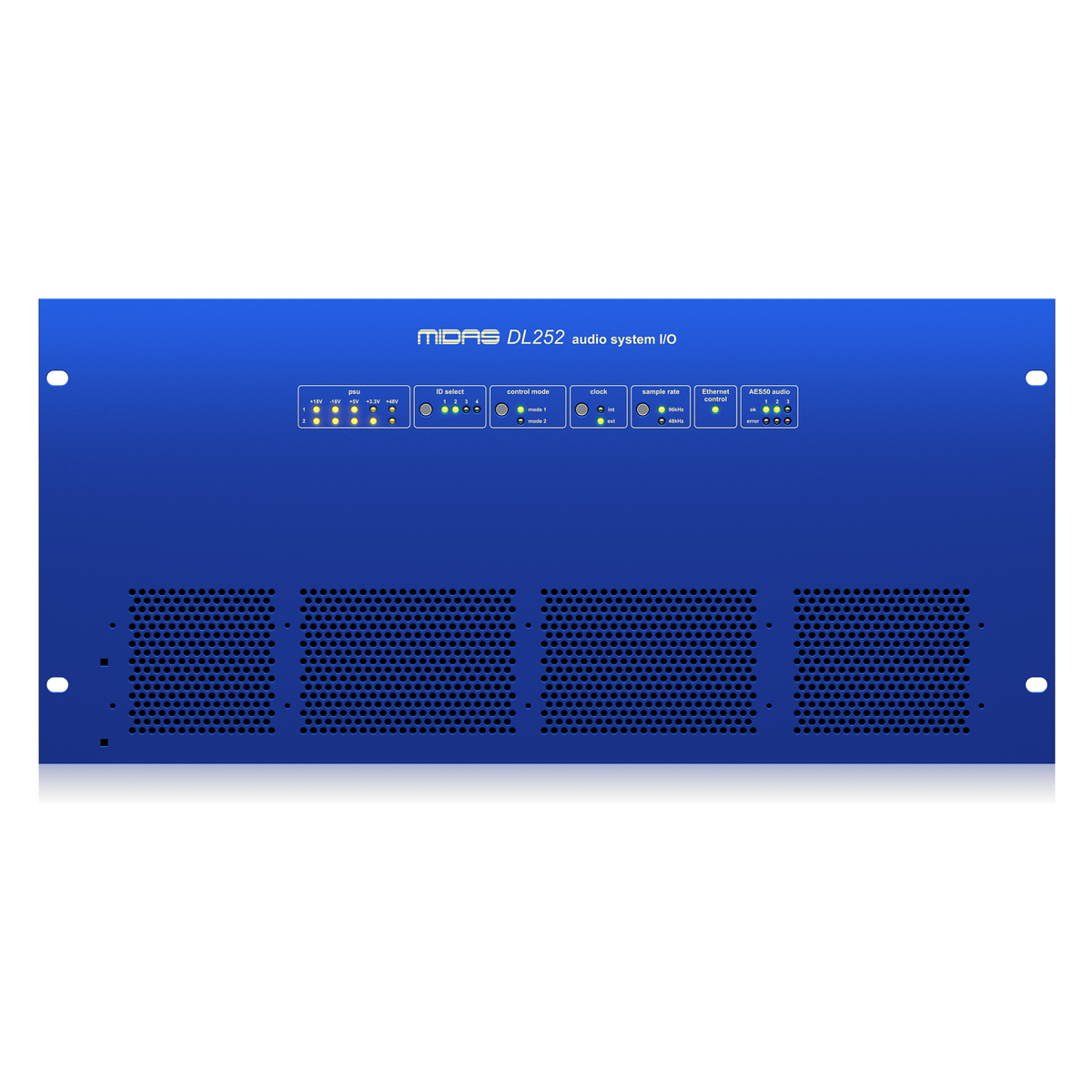 Midas DL252-UL 16 Input, 48 Output Stage Box with 16 Microphone Preamplifiers
