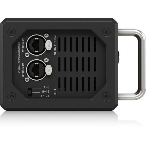Midas DL8_US1 PoE-Powered 8 Input, 8 Output Stage Box with PRO Microphone Preamplifiers