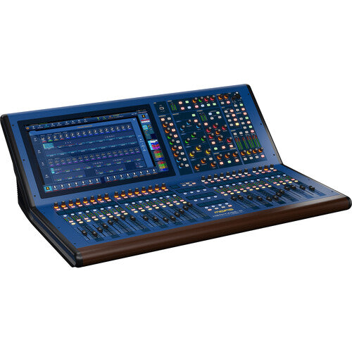 Midas HD96-24-CC-TP Live Digital Console Control Centre with 144 Input-Channels, 120 Flexible Mix Buses, 96 kHz Sample Rate, 21" Touch Screen and Touring Grade Road Case