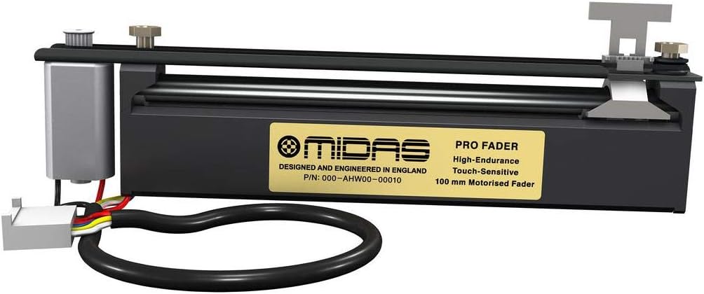 Midas PRO FADER (200 MM) Set of 5 High-Endurance, Touch-Sensitive 100 mm Motorised Faders (200 mm Cable)