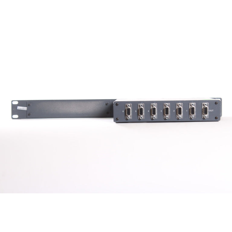 Middle Atlantic OMX-PSW6RS 6x1 RS422 Passive Switcher