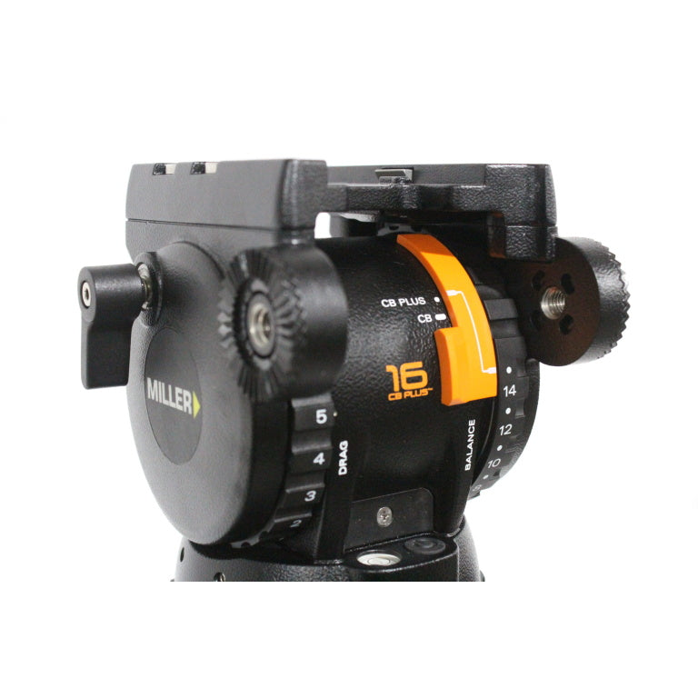 Miller CX18 Toggle 2-Stage Aluminum Tripod System