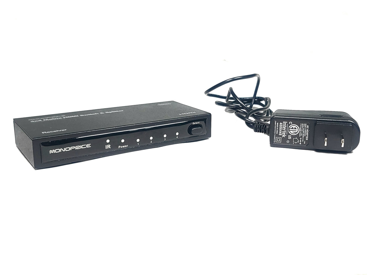 Monoprice MHSS0404E 4x4 HDMI Matrix Switch & Splitter