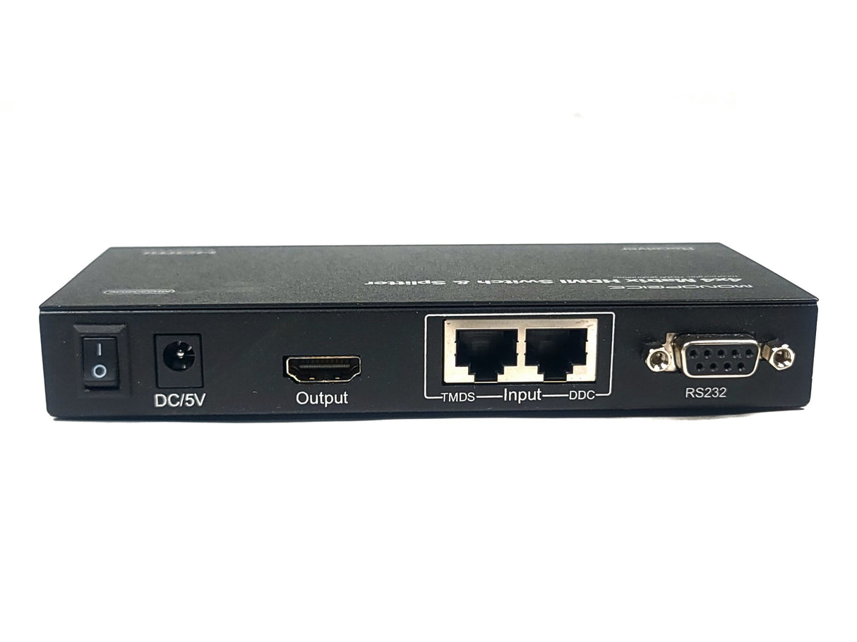 Monoprice MHSS0404E 4x4 HDMI Matrix Switch & Splitter