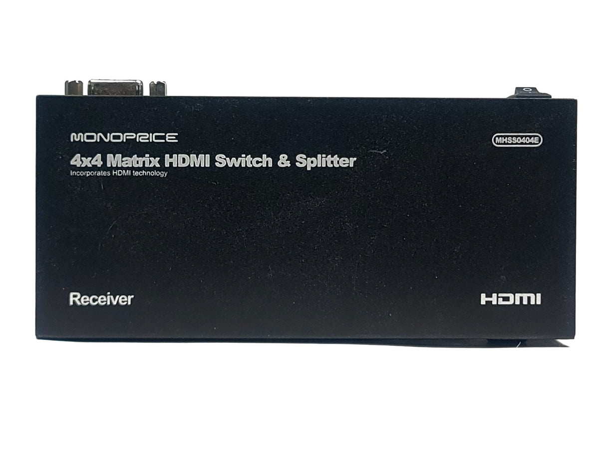 Monoprice MHSS0404E 4x4 HDMI Matrix Switch & Splitter