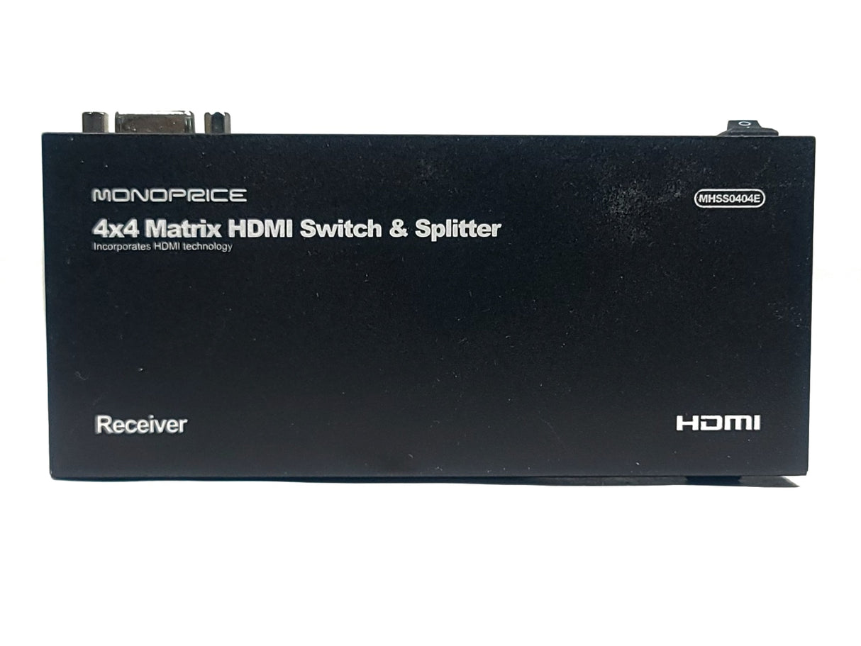 Monoprice MHSS0404E 4x4 HDMI Matrix Switch & Splitter