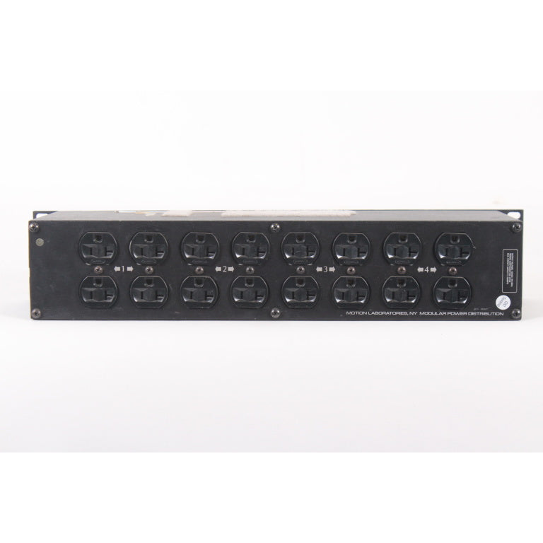 Motion Laboratories 1104-2-DD-050-0012 L14-30 In/Thru, Aux Edison Duplex @15A, (8) Edsion Duplex (Breakered @ 20A)
