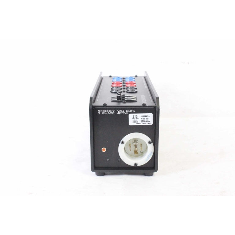 Motion Laboratories 1175-01-003-202-0002 tringer Box Breakered L21-30 In/Thru, 6x 20A Edison Duplex (Breakered @20A)