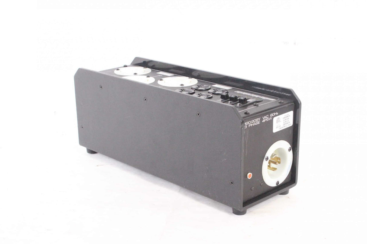 Motion Laboratories 1175-01-003-207-0001 Stringer Box Breakered L21-30 In/Thru 2x 20A Ed Duplex (Breakered @ 20A) 3 x L6-30