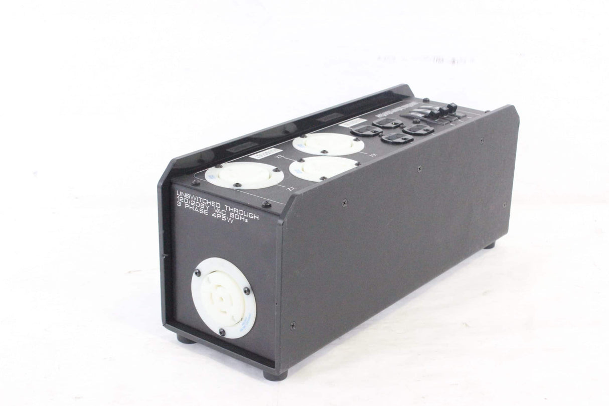 Motion Laboratories 1175-01-003-207-0001 Stringer Box Breakered L21-30 In/Thru 2x 20A Ed Duplex (Breakered @ 20A) 3 x L6-30