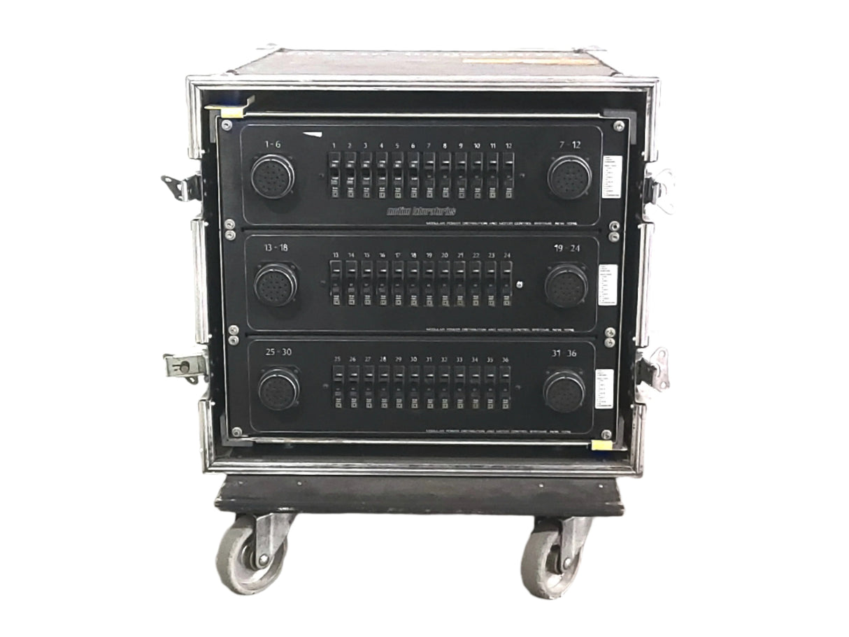 Motion Labs 200 Amp 1300-WashPro-051408 Power Distro in RU Wheeled Case