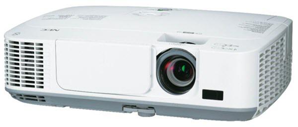 NEC NP-M300W WXGA Portable LCD Projector 2917 Lamp Hours