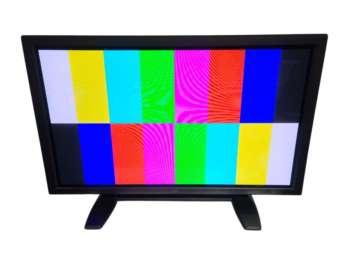 NEC PlasmaSync PX-50XM5A 50-Inch Plasma Monitor w/ (2) NEC PX-50SP1U Speakers in Wheeled Road Case