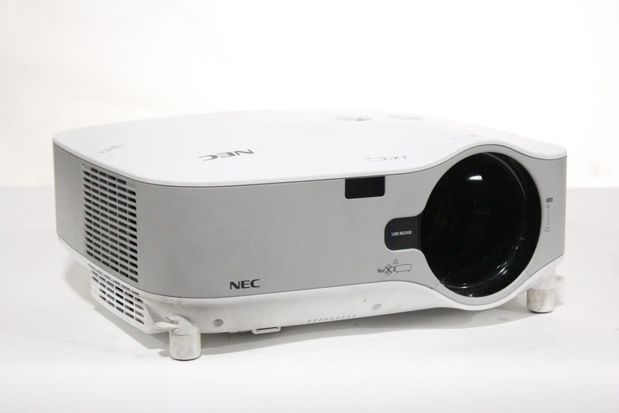 NEC NP3250W 4000 Lumens 1280x800 WXGA Conference Room Projector w/ Remote ( 1030 Lamp Hours)