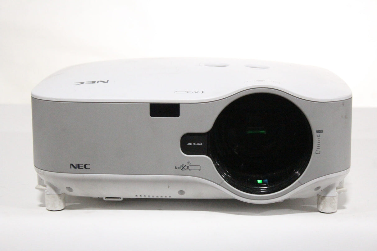 NEC NP3250W 4000 Lumens 1280x800 WXGA Conference Room Projector w/ Remote ( 1030 Lamp Hours)