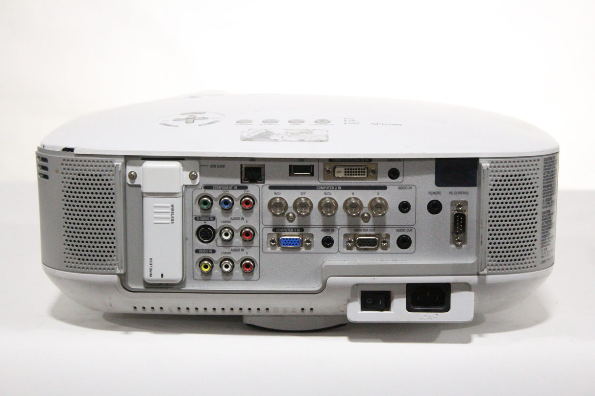 NEC NP3250W 4000 Lumens 1280x800 WXGA Conference Room Projector w/ Remote ( 1030 Lamp Hours)
