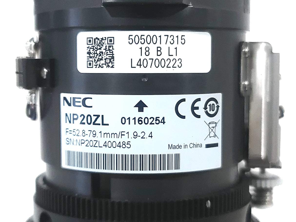 NEC NP20ZL 3.58–5.38:1 Projector Zoom Lens