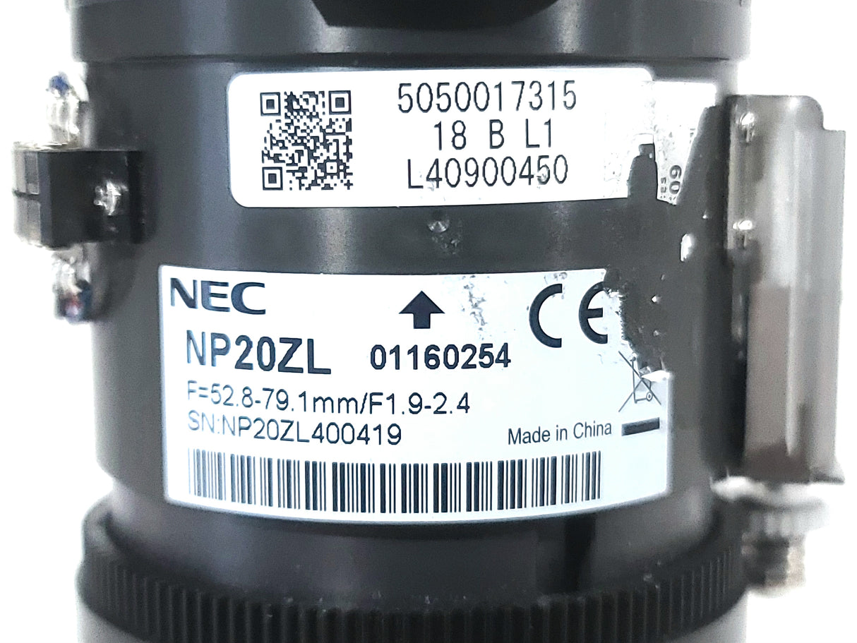 NEC NP20ZL 3.58–5.38:1 Projector Zoom Lens