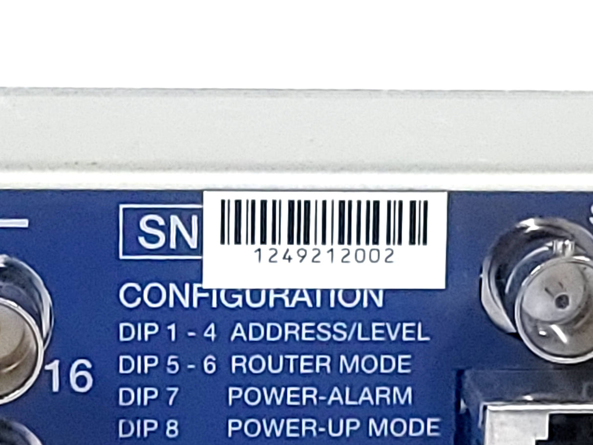 NEVION SUBLIME-V1616-CP ANALOG VIDEO ROUTER