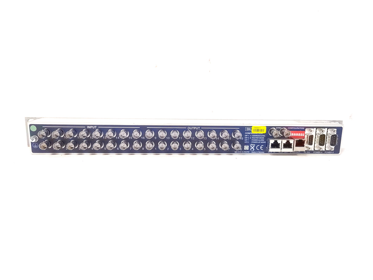 NEVION SUBLIME-V1616-CP ANALOG VIDEO ROUTER