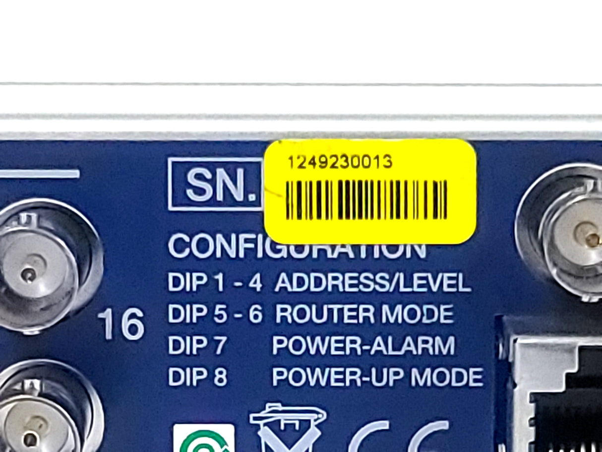 NEVION SUBLIME-V1616-CP ANALOG VIDEO ROUTER