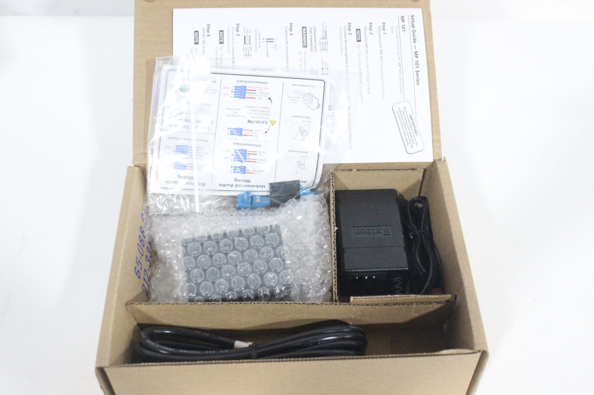NEW Extron MP 101 Part No. 60-718-10 Microphone Preamplifier - 2|NEW Extron MP 101 Part No. 60-718-10 Microphone Preamplifier - 1
