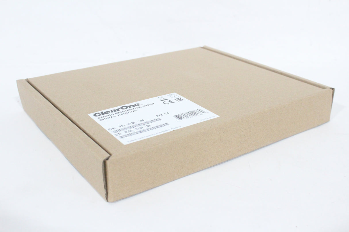 (NEW) ClearOne Ceiling Mic Array Digital Junction Box w/ Dante