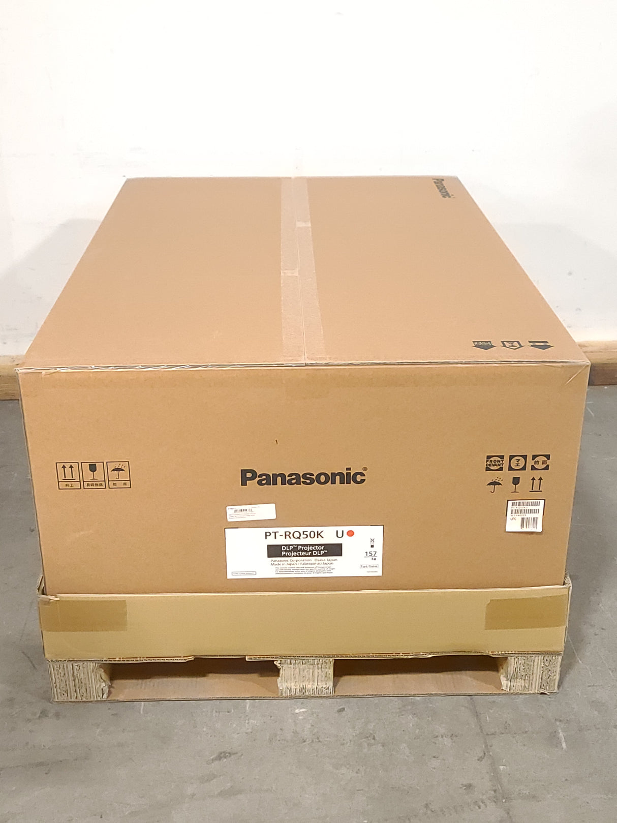 (NEW) Panasonic PT-RQ50K U 50k Lumens 4K 3-Chip DLP Projector