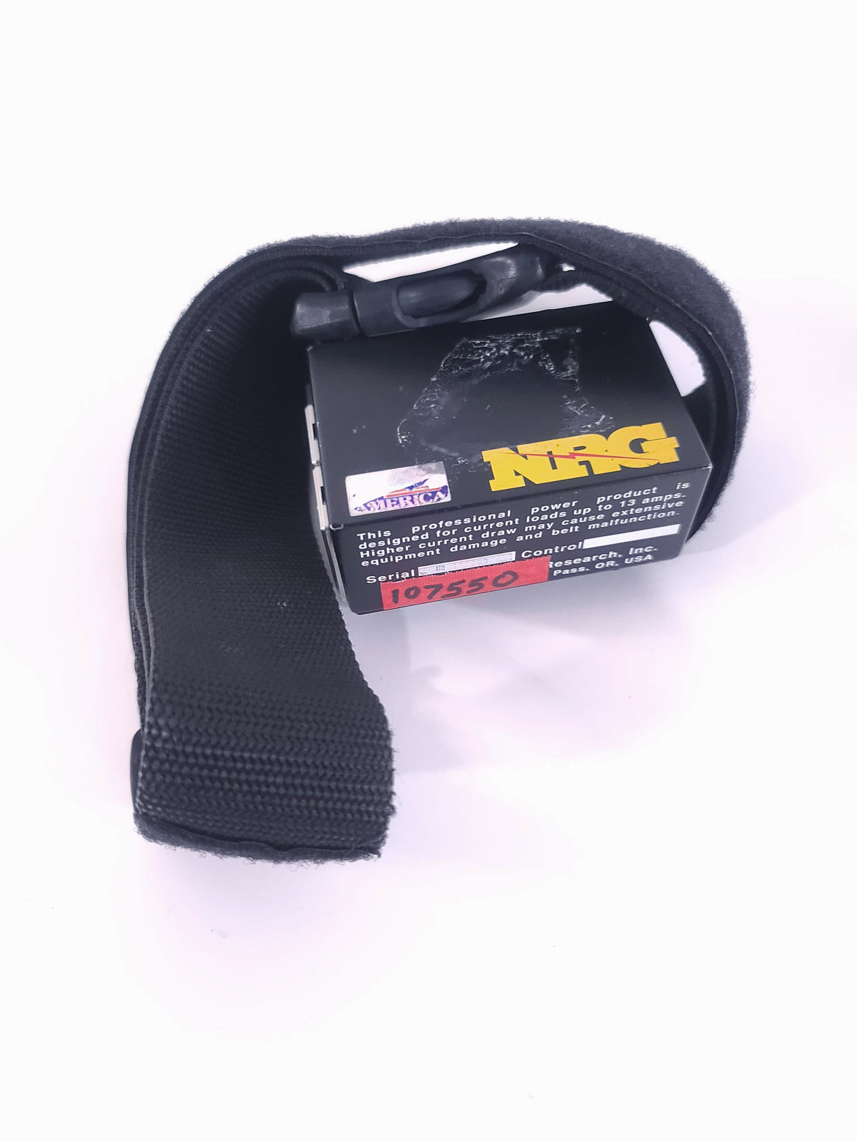 NRG Field Pro Battery Belt w/ Dual 4-Pin XLR Female Connectors & Dual 3-Pin XLR Male Connectors