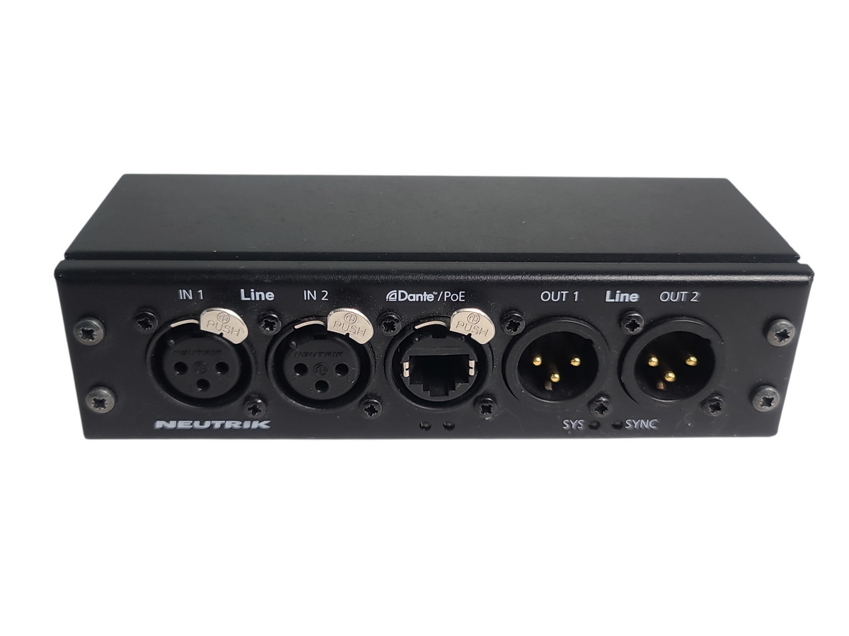 Neutrik NA2-IO-DLINE Dante Interface