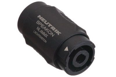 Neutrik NL4MMX Speakon Speaker Coupler