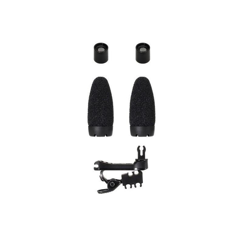 Audio-Technica BP899 Subminiature Omnidirectional Lavalier Microphone with Normal Sensitivity, Hirose cH-Style Connector & XLR/Power Module (Black)