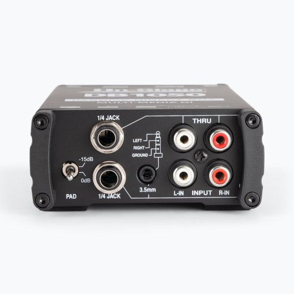 On-Stage DB1050 Passive Multimedia DI Box with Stereo-to-Mono Summing